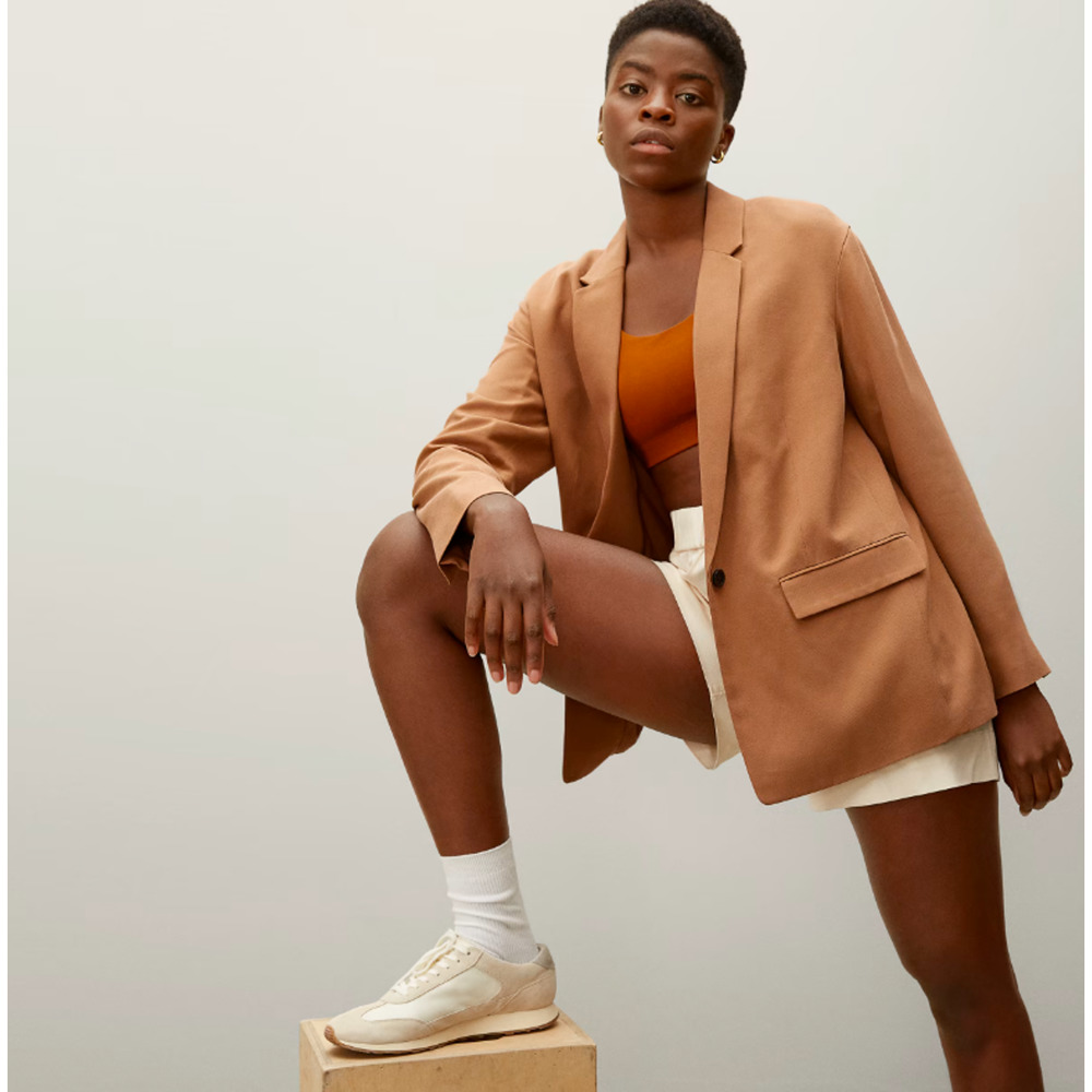 Everlane Tan Blazer